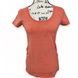 Mamalicious European Brand Basic Maternity Tee Shirt Size S